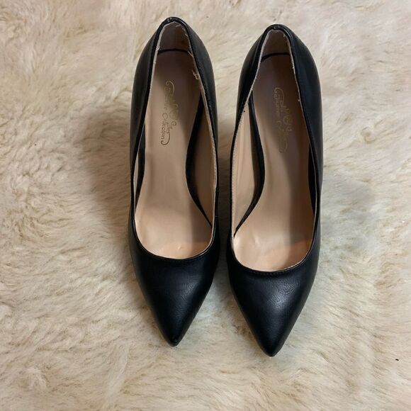 Journee Collection Black Heels size 7 - Picture 8 of 8